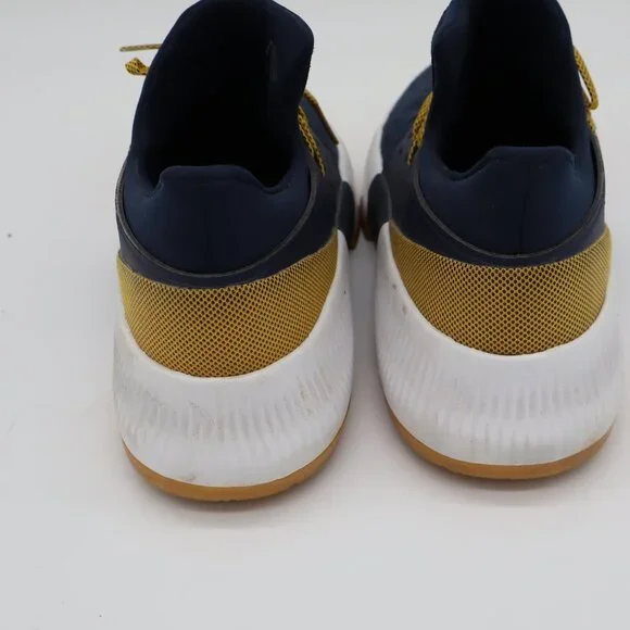 Adidas Dame 3 Basketball Shoes Navy  Gold BY3190   Size 13 - Picture 4 of 8